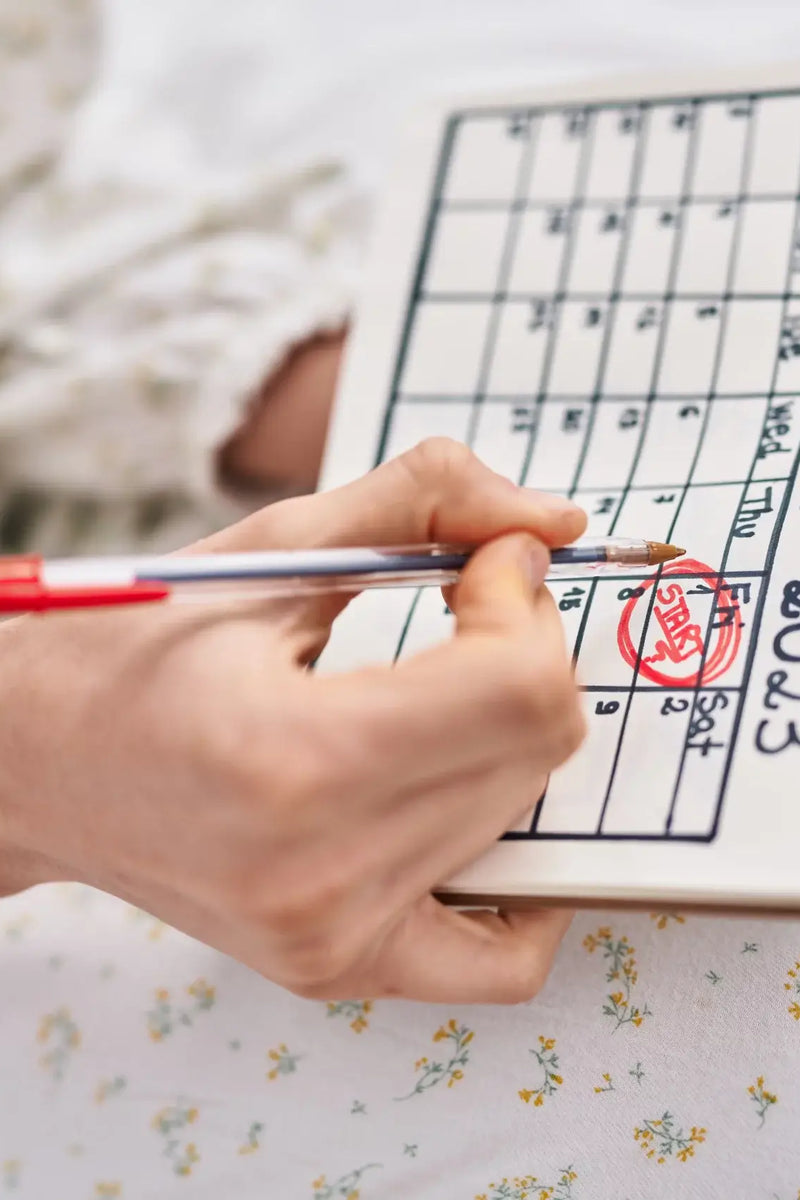 cycle change tous les mois