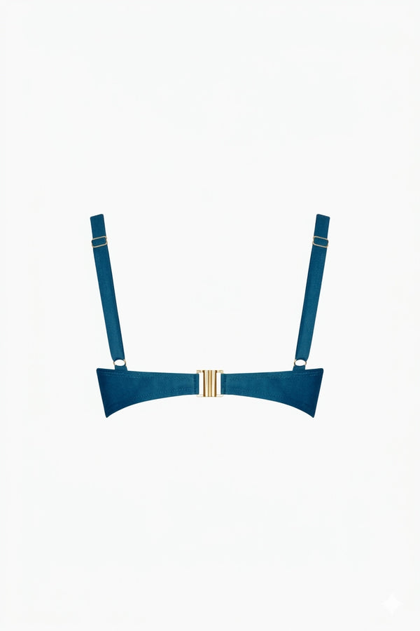 Triangle Héméra Bleu Paon