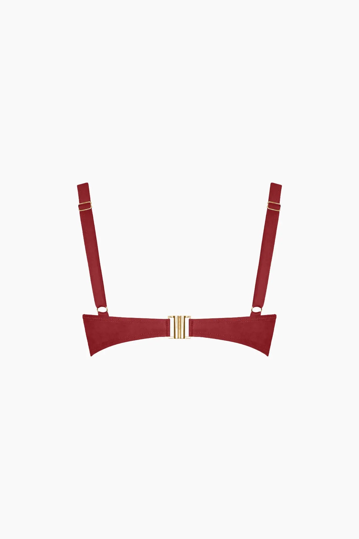 Héméra Terracotta Sienne Triangle Bikini Top