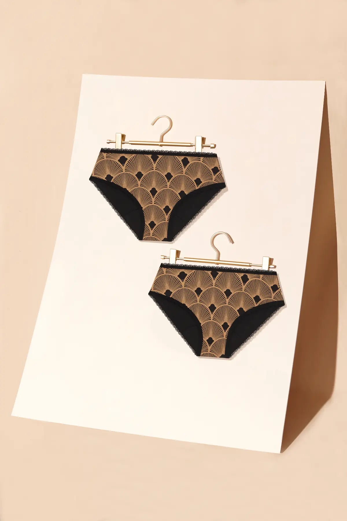 Duo Set - 2 Shorty Callie Golden Peacock
