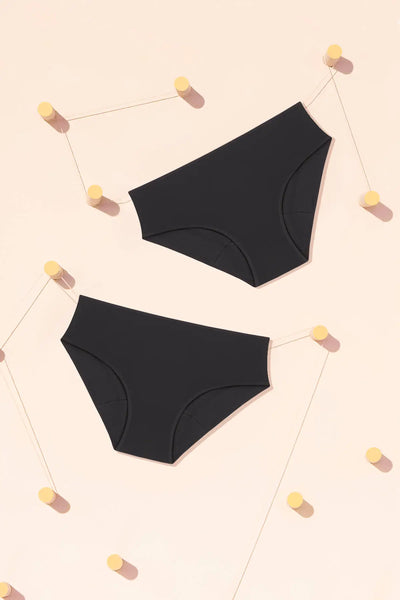 Duo Pack - 2 Black Héra Hiphuggers