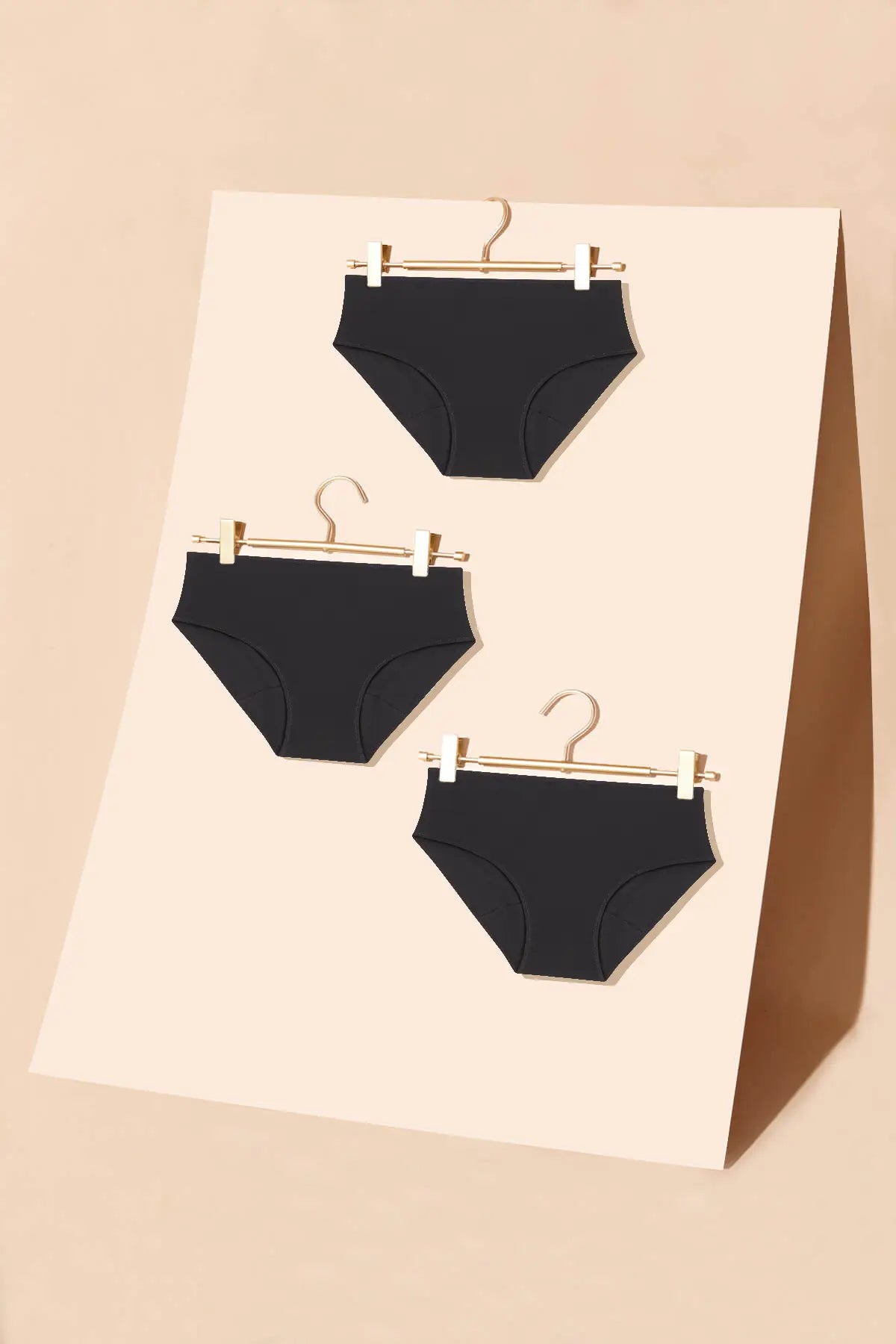 Trio Pack - 3 Black Héra Hiphuggers
