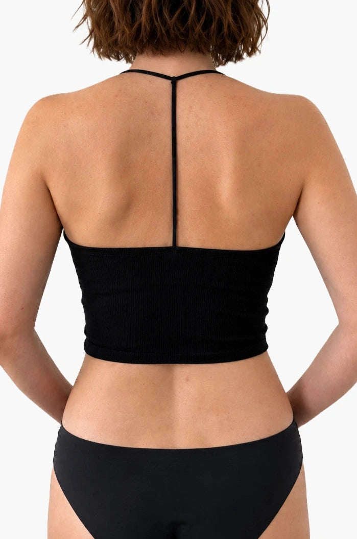 Le Bianca Bra Top Dos Signature Noir