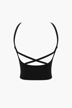 Le Brigitte Bra Top Dos Ballet Noir