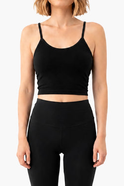 Le Brigitte Bra Top Dos Ballet Noir