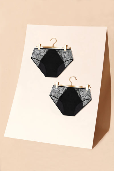 Pack Duo - 2 Shortys Absolu Rhéa Venise Noir