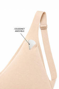 Brassière Invisible Repulpante Plume Poudré