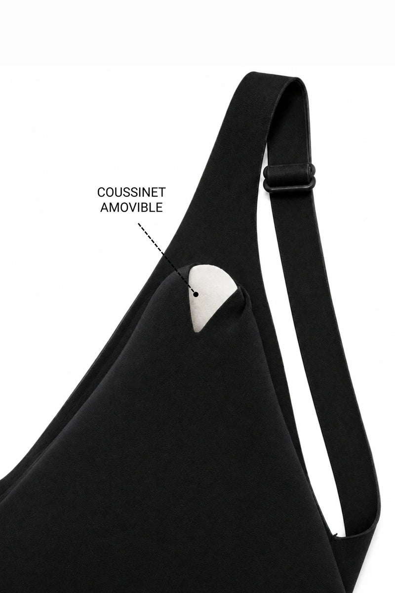 Brassière Invisible Sculptante Galbe Noir