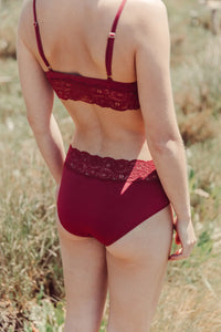 Absolu Anthéia Burgundy Hiphugger