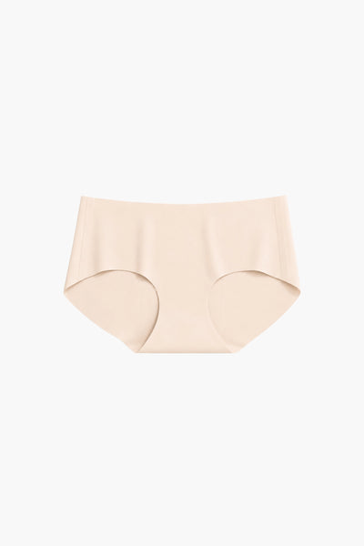 Shorty Sans Couture Plume Beige